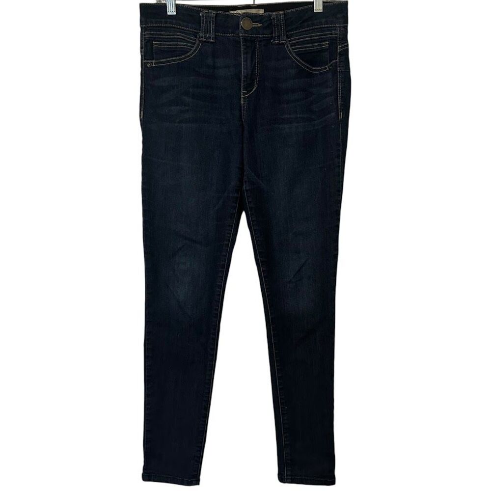 Democracy‎ "Ab"solution Ab Technology Dark Wash Skinny Jeans Womens 8